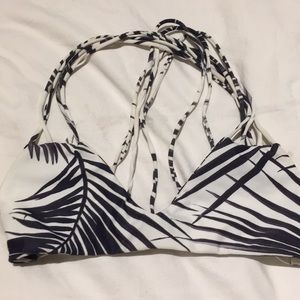 Mikoh strappy bikini top